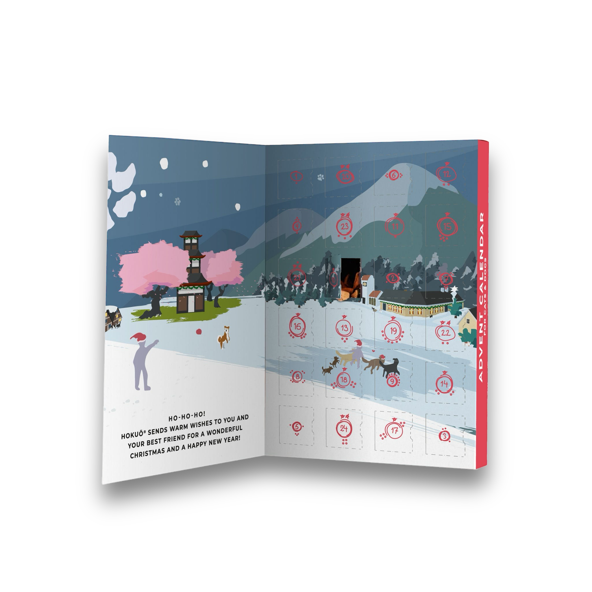 Hokuō Adventskalender // Julekalender med unike hundegodbiter