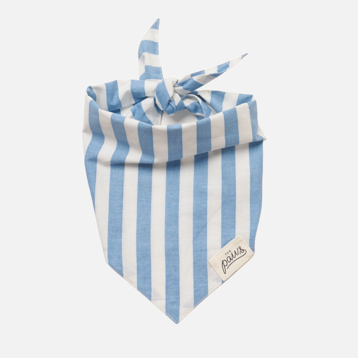 Bandana til hund // Cabana Blue Stripes // the paws