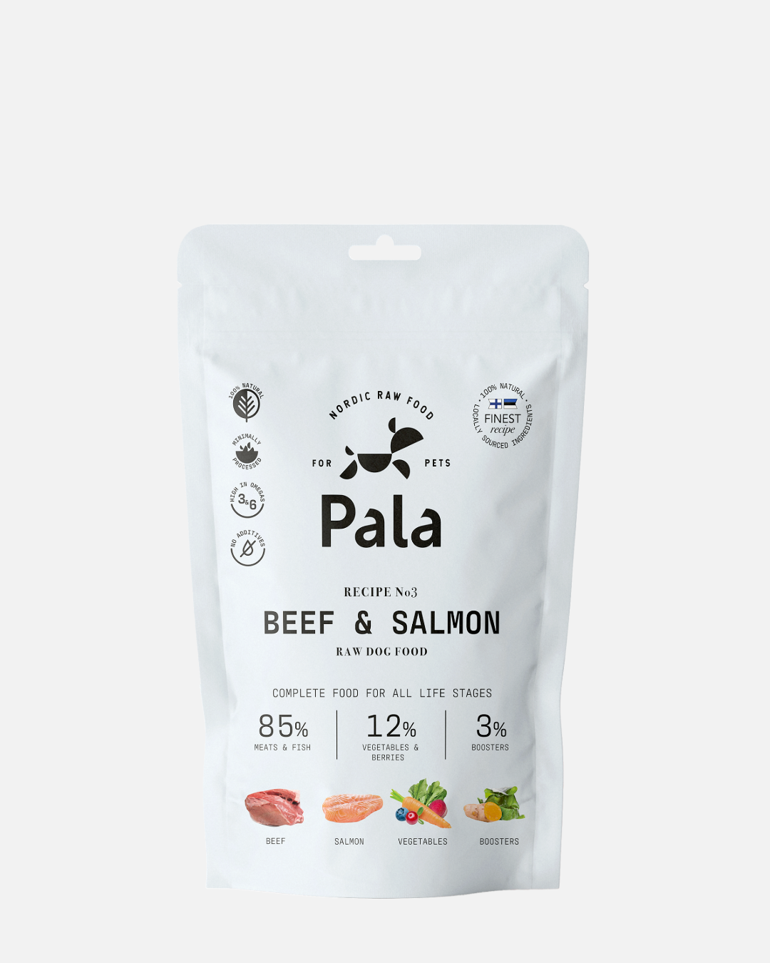 Pala Recipe 3 // Biff og laks