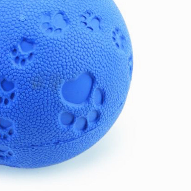 Gummiball med pip | hundeleke | ball til hund