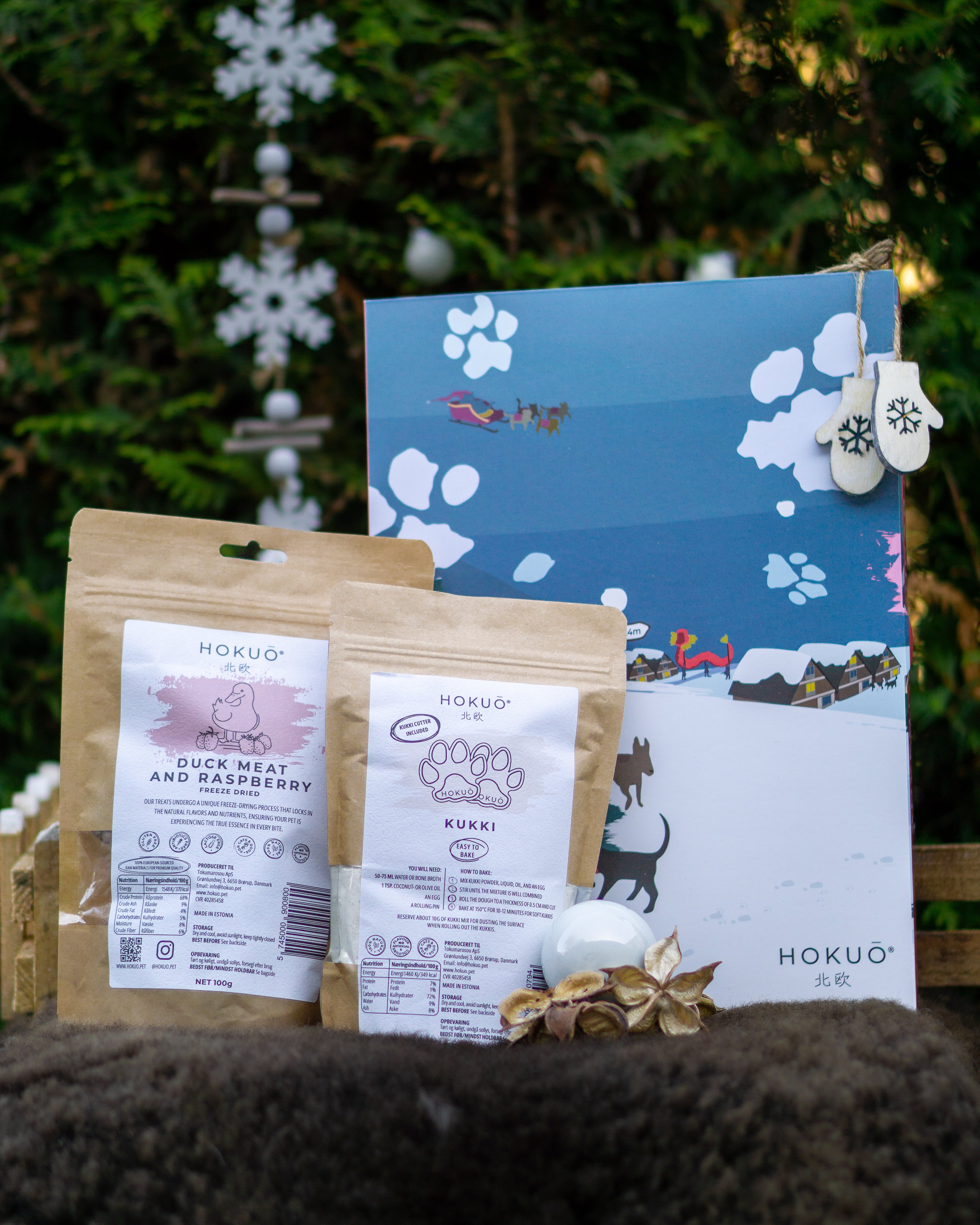 Hokuō Adventskalender // Julekalender med unike hundegodbiter