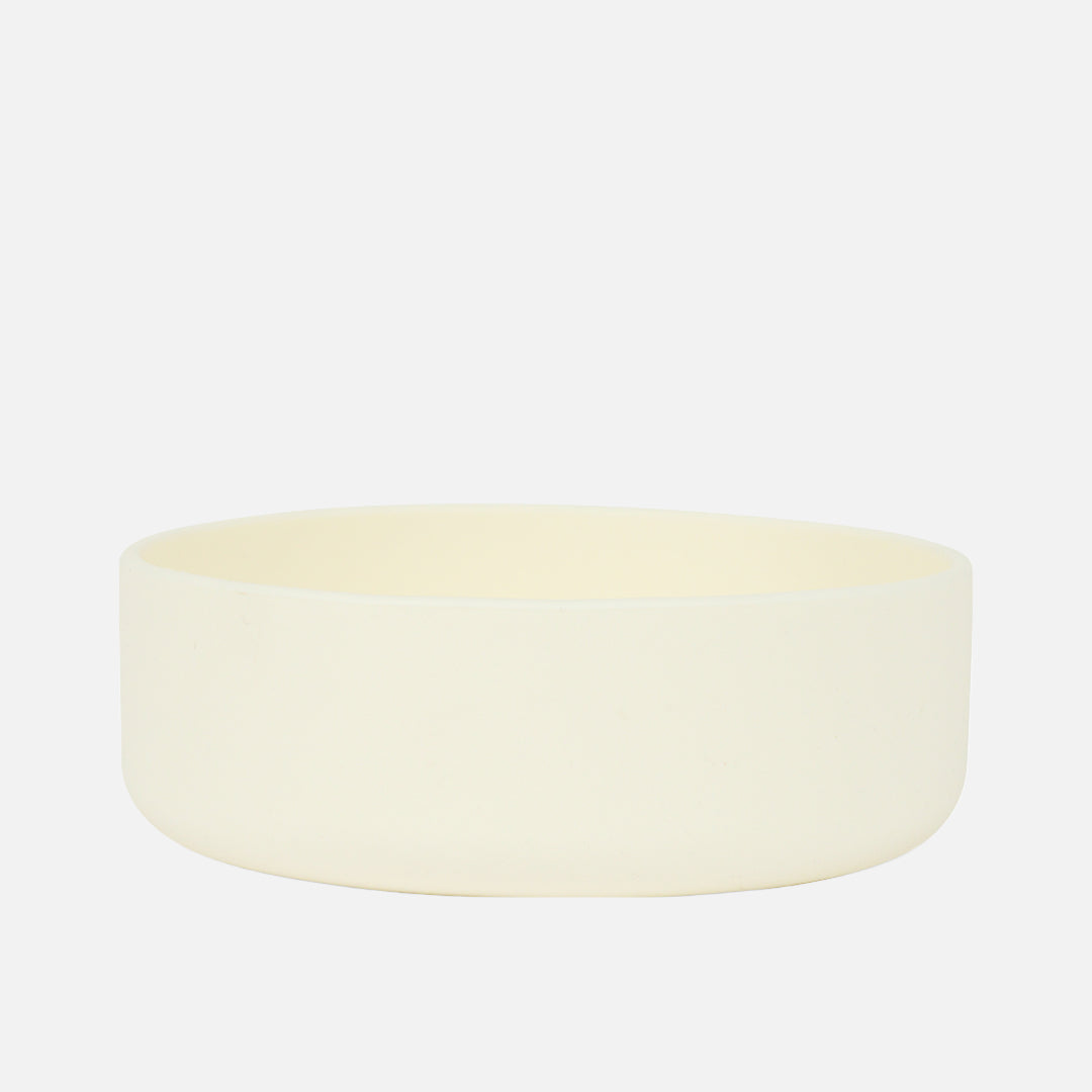 Tadazhi bowl // Hundeskål i silikon // Krem