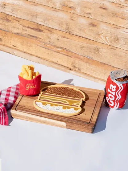 Aktivitetsplate med sugekopper // populær variasjon for din hund // Yoomy Burger