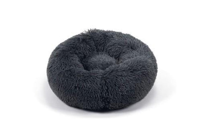 Myk hundeseng | 60 cm (S) | Mørk grå | Beroligende | Fluffy