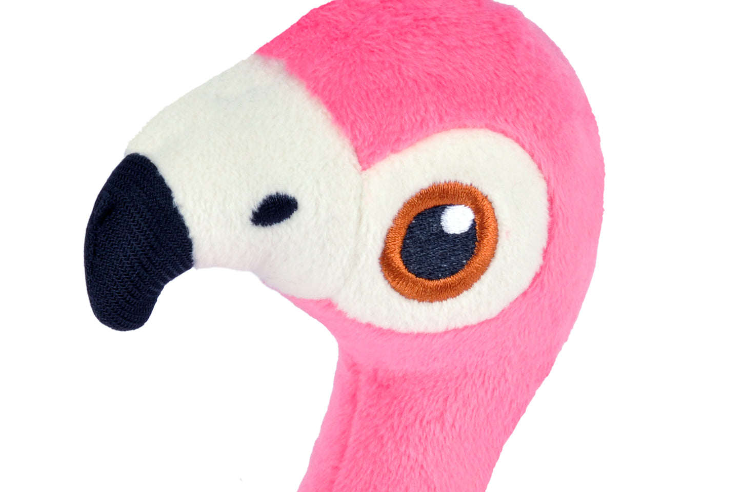 Hundeleke med pip | Flora The Flamingo | tåler maskinvask og tørketrommel | miljøvennlig