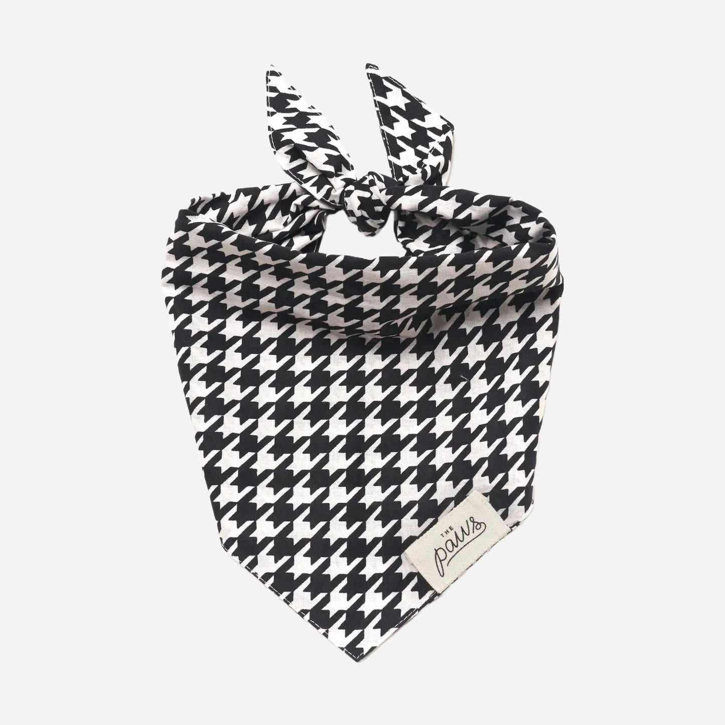 Bandana til hund // Classic Houndstooth // the paws