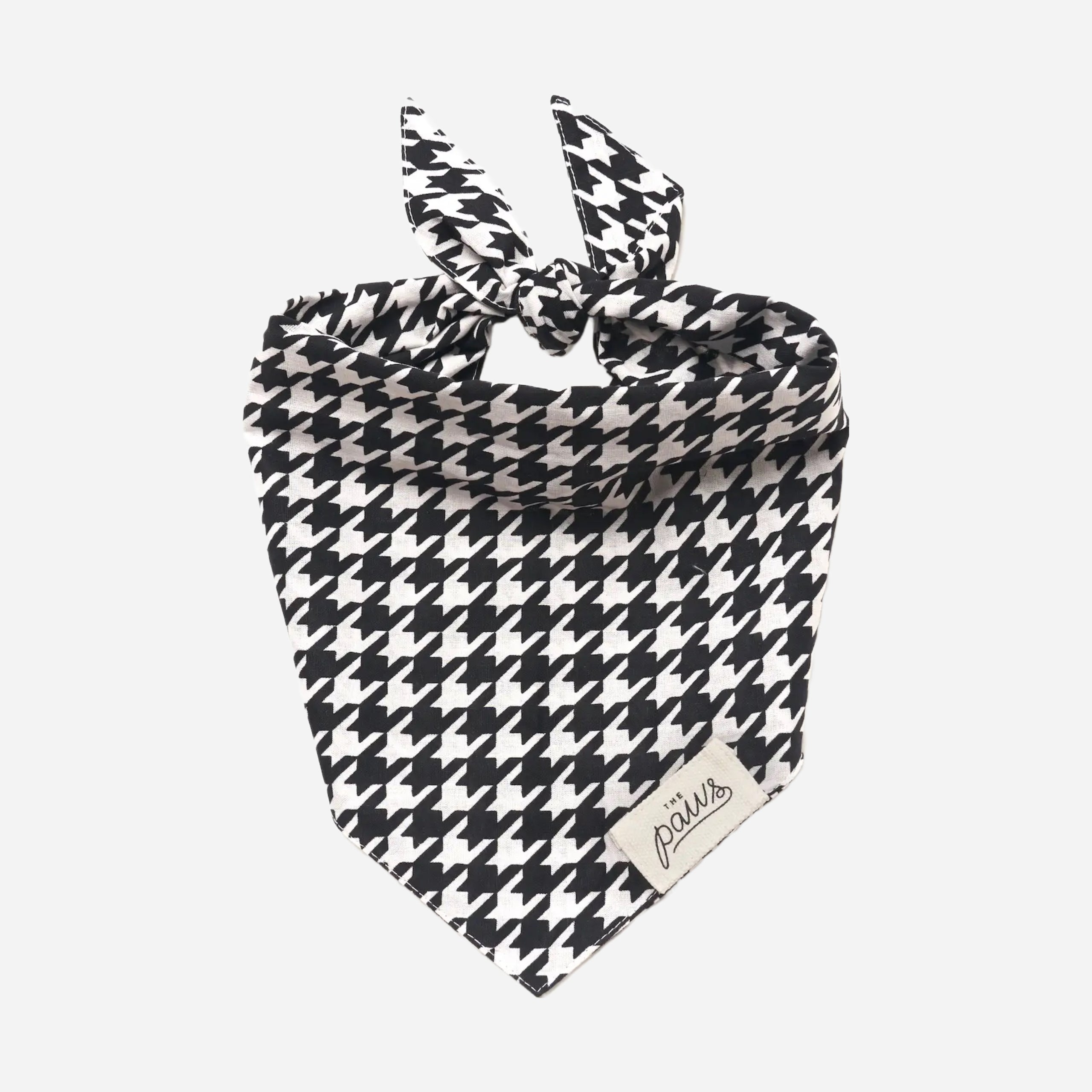 Bandana til hund // Classic Houndstooth // the paws