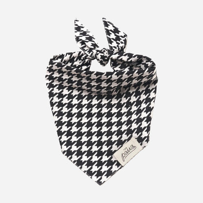 Bandana til hund // Classic Houndstooth // the paws